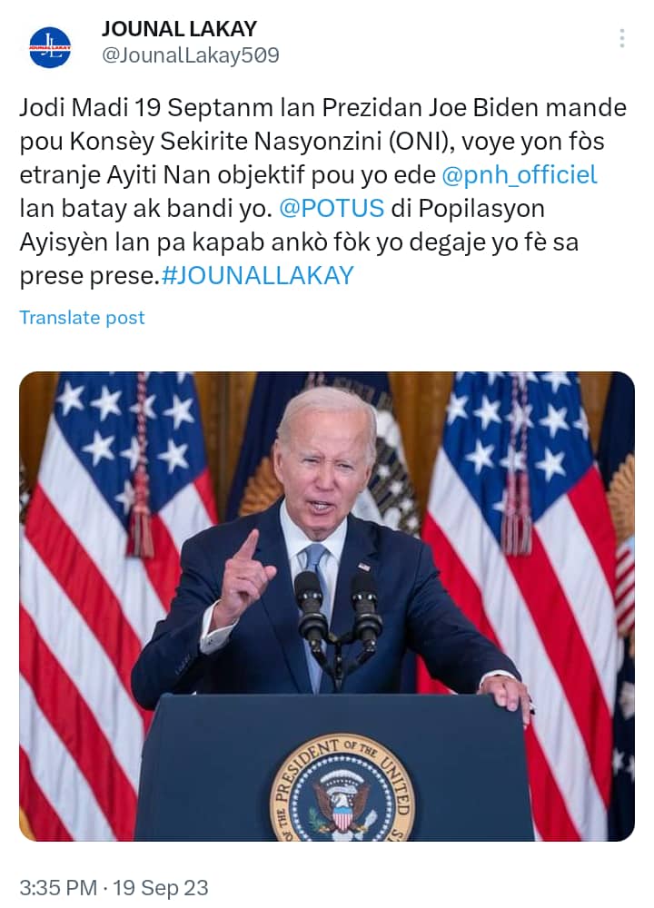 jeune_wilbert's tweet photo. ustedes la ONU  no quiere saber nada para  Haití ustedes siempre está hablando mierda de Haití ustedes no quieren apoyar al pueblo haitiano que quieren desarrollar al país,que quieren vivir,  ustedes solo está dispuesto para enviar tropa La tropa no va a hacer nada para Haití, https://t.co/abLFtGPOjh