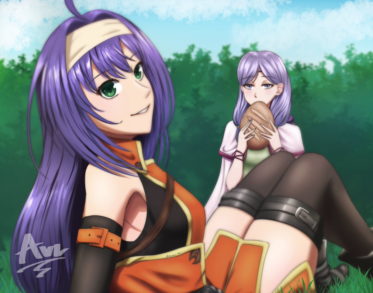 A little outing with Mia and Ilyana!
#FireEmblem #feh