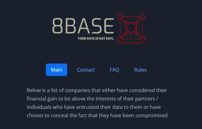 Nice bit of sleuth work here by @htmalgae poking around the @8BASEHOME #ransomware site on the #DarkWeb, which someone appears to have left in development mode. H/T @briankrebs. buff.ly/3ZlAfNO