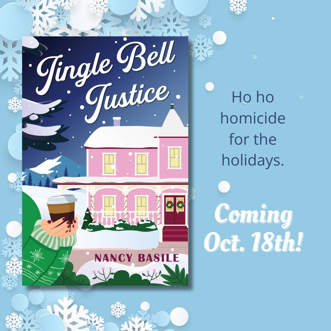 WATCH THE NEW BOOK TRAILER - Jingle Bell Justice - A Christmas cozy mystery youtu.be/-wTfumqkWEw?si… #cozymystery #murdermystery
