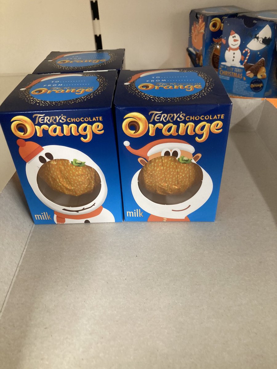 You no #Christmas just round the corner when #Terryschocolateorange in the shops