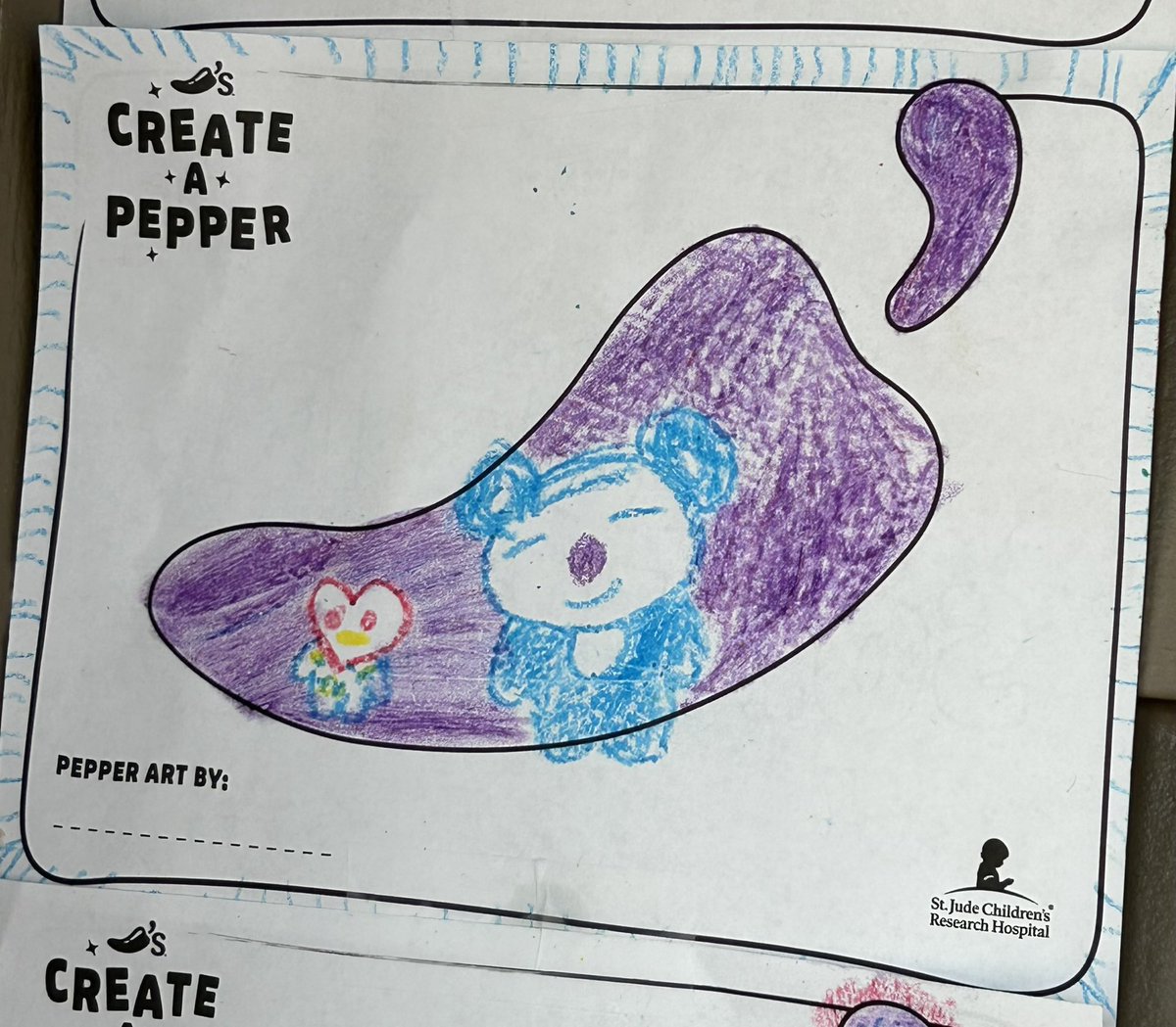 CaryLutka's tweet photo. @Chilis @StJude @CreateAPepper https://t.co/ot62SSmDbC