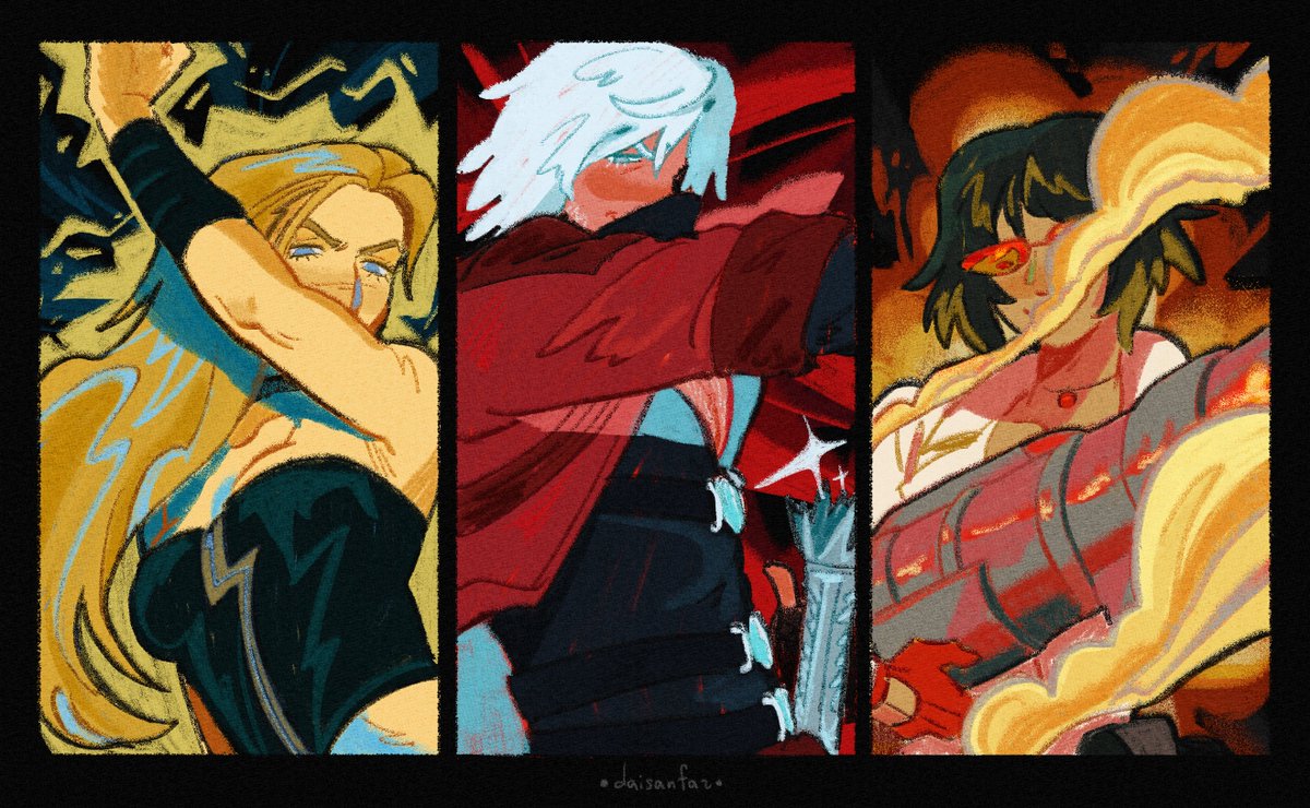 s4nf4r's tweet photo. #dmc4 

GOD I WISH HOT PEOPLE WERE REAL 🙏🙏 https://t.co/ds2eOSXLKq