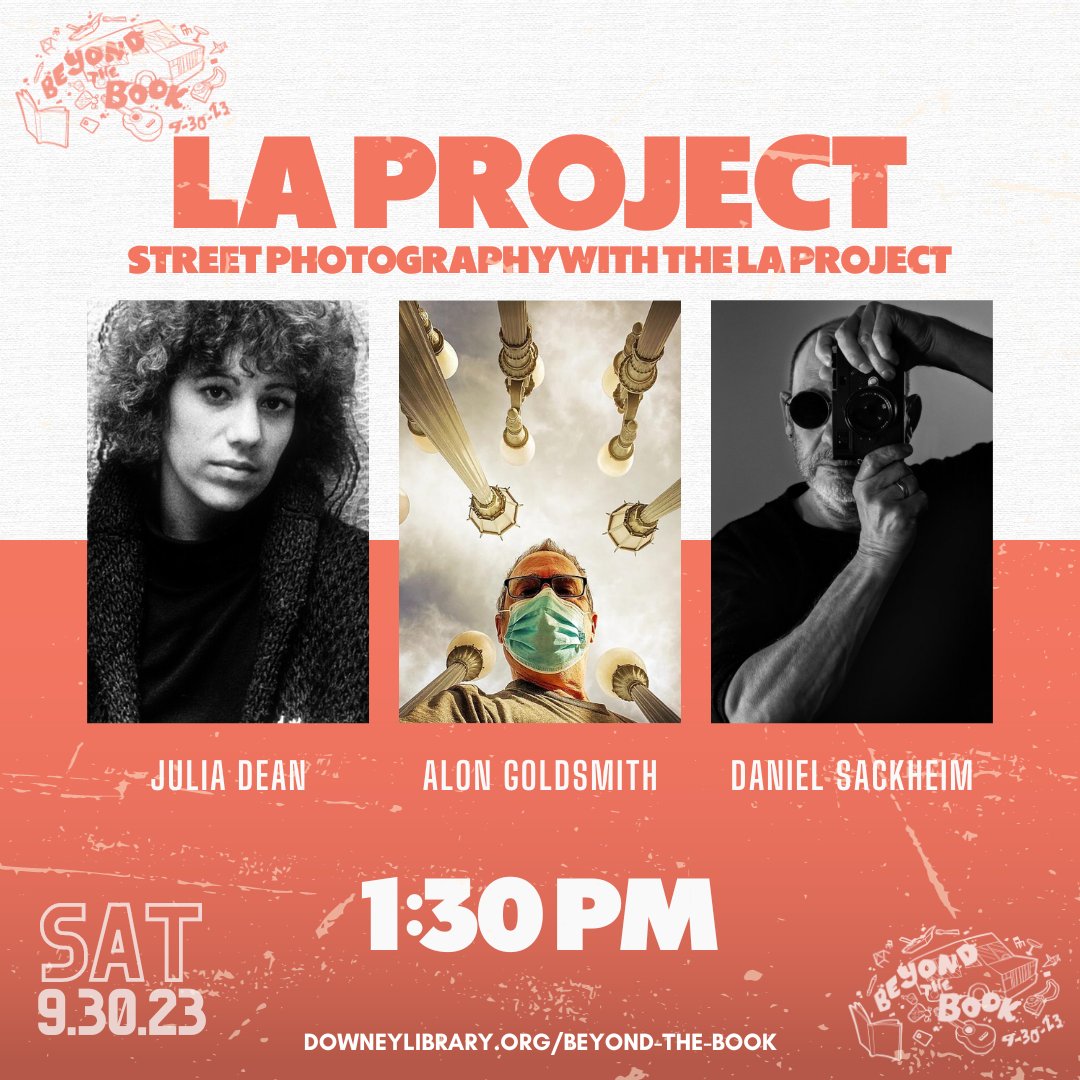 The next panel discussion will be led by The L.A. Project, a street photography collective of skilled photographers who aim to capture and tell the stories of the streets of Los Angeles. They will share their work and talk about their experiences as urban photographers.