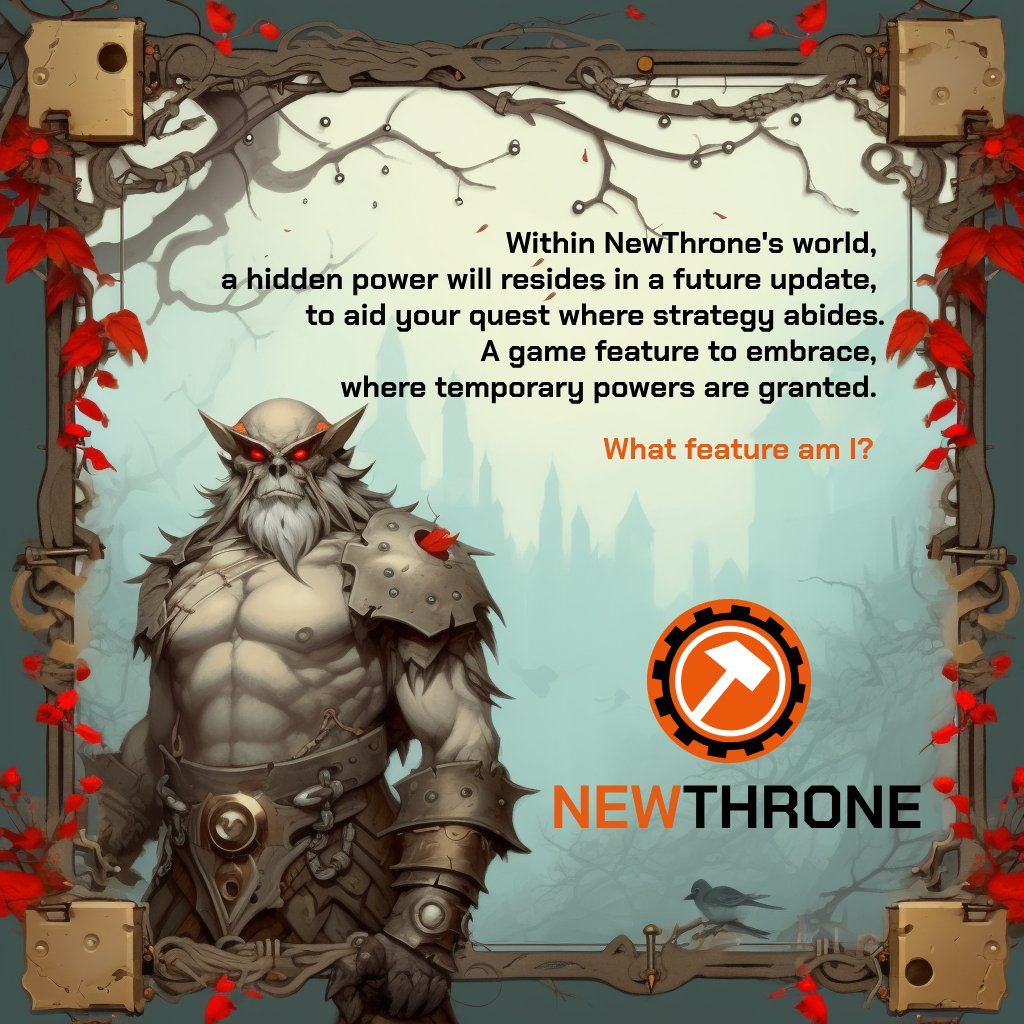 newthronegg's tweet image. ✨Riddle time! Dare you seek the answer? (Hint: It resides within our Discord.)🔍

1⃣ 💙 and RT 🔁
2⃣ Follow @NewThrone
3⃣ Post answer in comment and tag 3 friends

⌛️24 hours
💰First to post answer wins $50

#GameFeature @BuildOnBase #NewThrone #GameFi