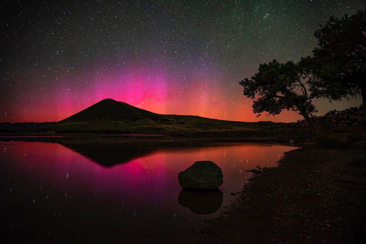 Last night the Aurora made an appearance in Southern Utah. #utah #northernlights #Auroraborealis #aurora #stgeorge