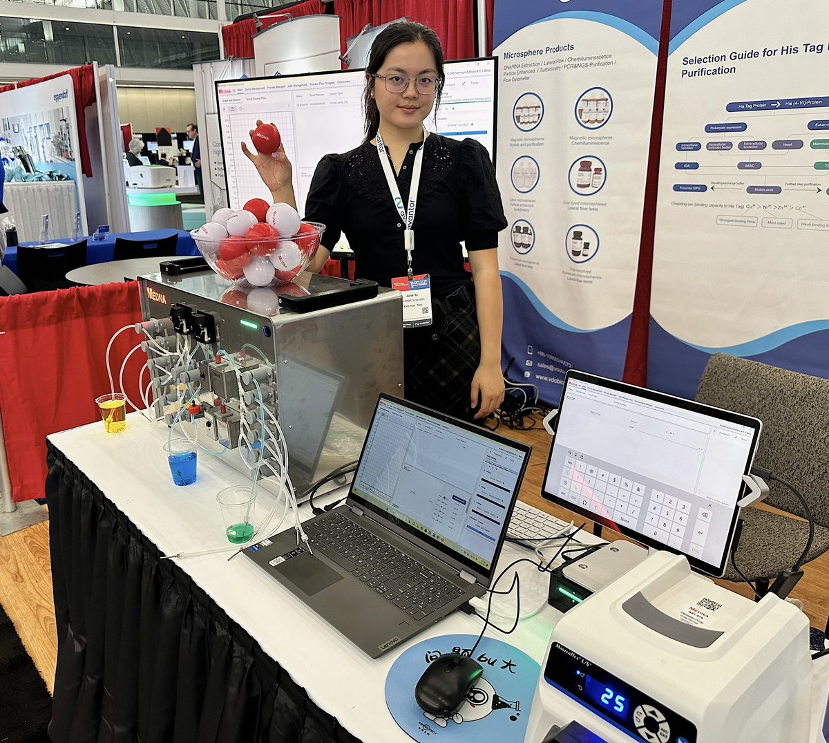 MEDNAScientific's tweet photo. MEDNA Scientific is at #BioProcessInternational! Come see #VASO and #ICON in action at Booth 837. https://t.co/enfkih9GrG