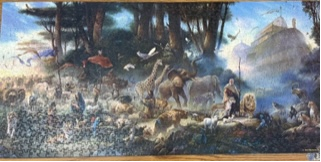 THSRangersRead's tweet photo. We love puzzling in the library.  Some of my students just finished this one.  No missing pieces, Yay! https://t.co/IVeXmaziAg