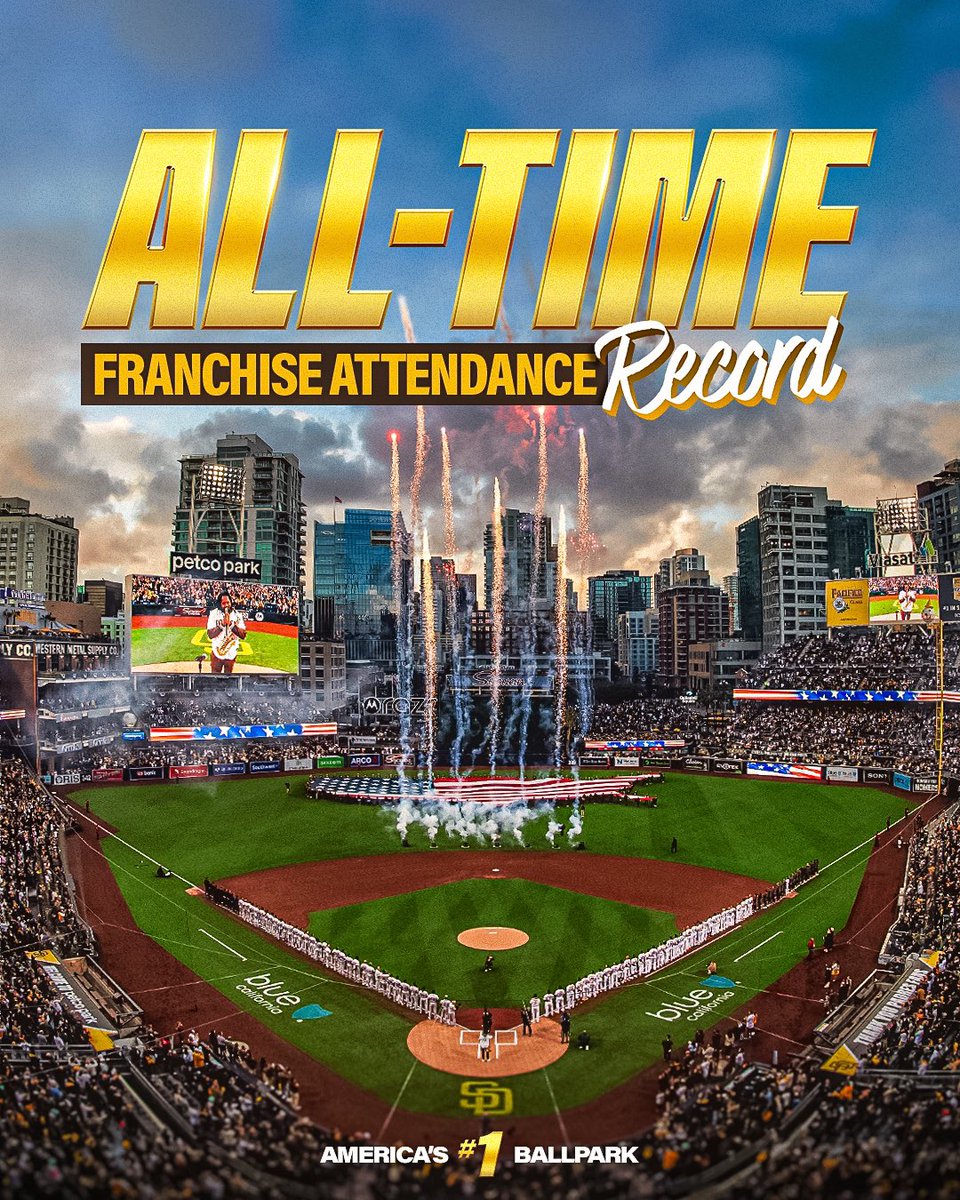 Thank you, Padres fans!