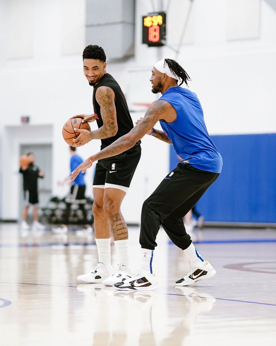 LAClippers's tweet image. gettin’ ready for camp 🏕️