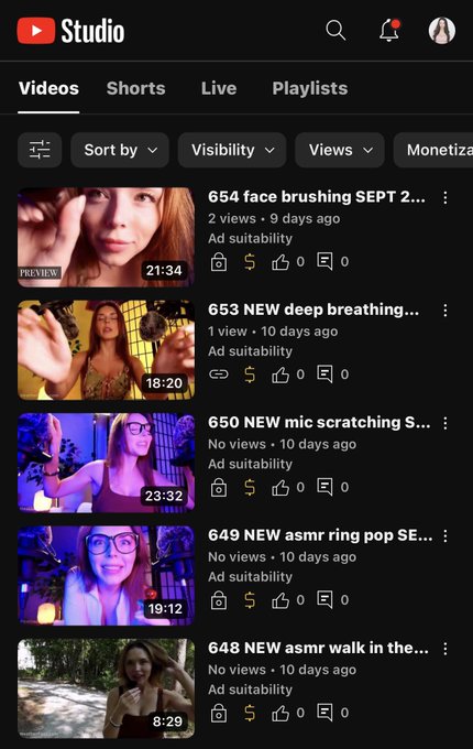 It&rsquo;s that time of year again. So, what ASMR doesn&rsquo;t get demonetized these days?! 🤣 I honestly filmed