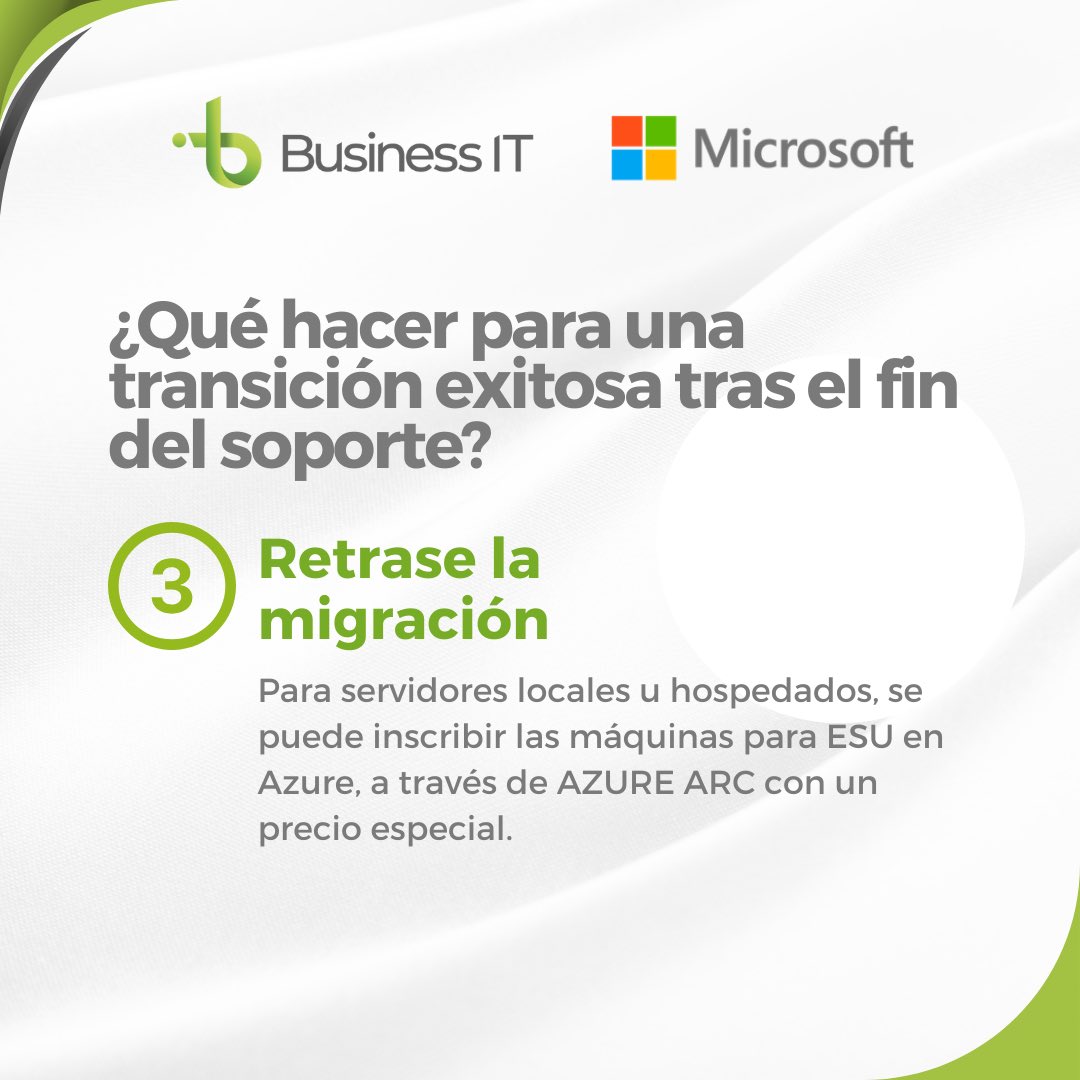 GrupoBusinessIT's tweet image. Conozca las decisiones vitales que debe tomar para una transición exitosa tras el #findelsoporte de #WindowsServer y #SQLServer2012💡
▶️ Contáctenos hoy mismo en: expertos@grupobusiness.it
▶️ Conozca más información aquí: bit.ly/alternativas-f…
#Microsoft #BusinessIT