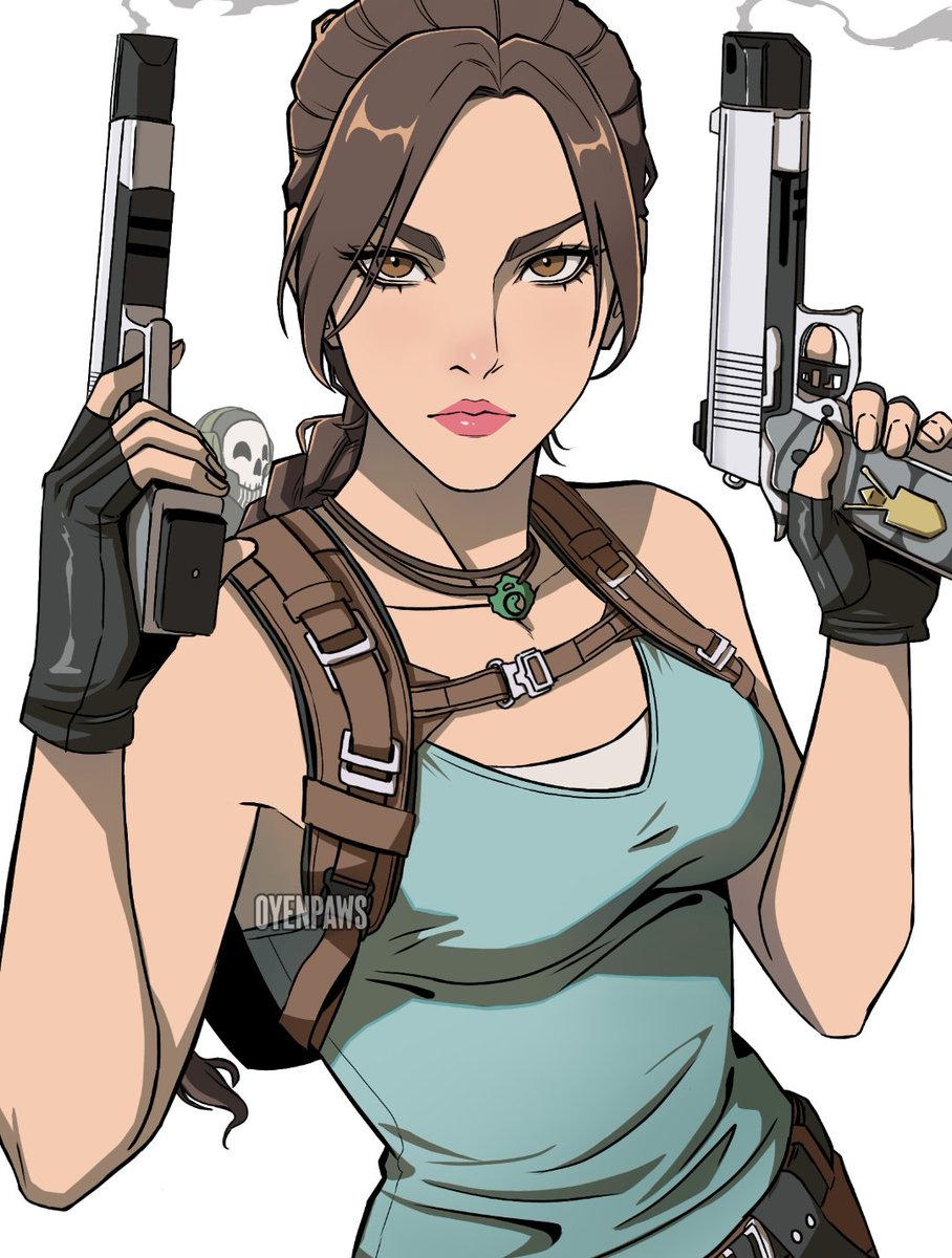 Lara Croft #MW2 
#CoDMWII #CallofDuty #LaraCroft #fanart #illustration #digitalart #digitaldrawing #artwork #art