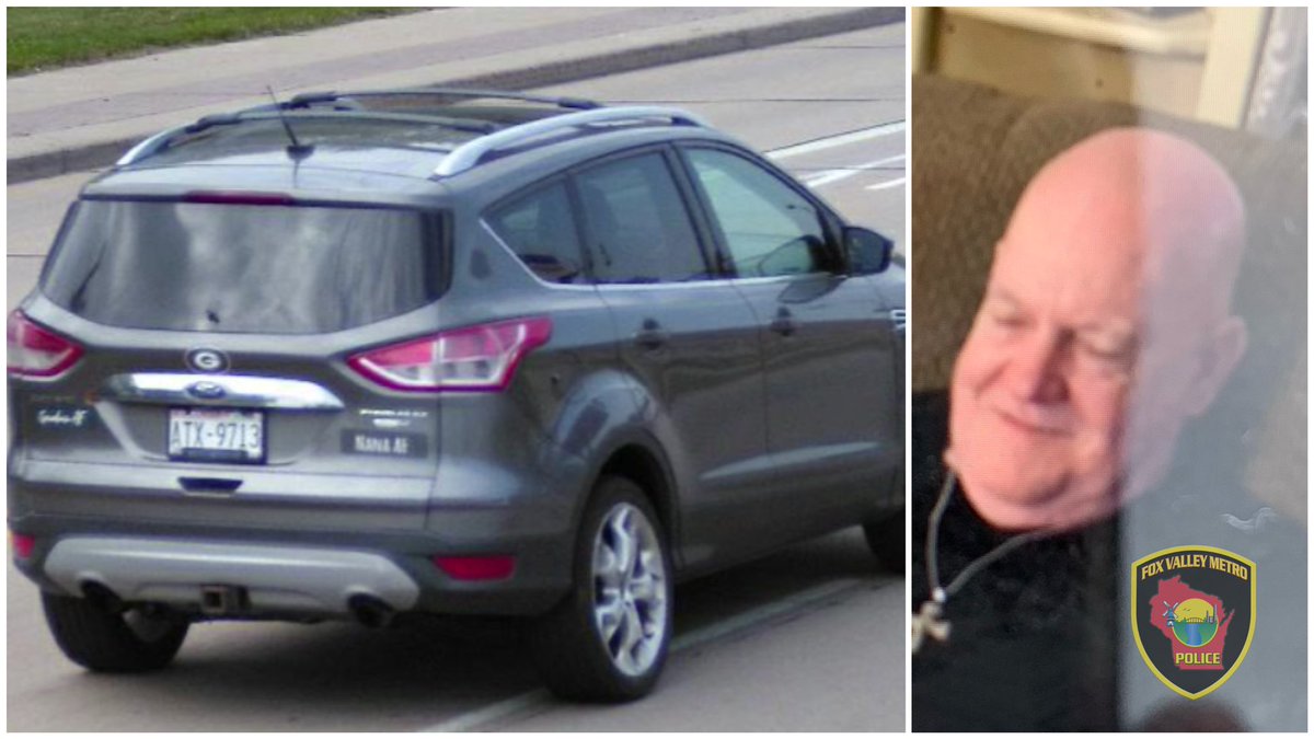 The FVMPD is seeking the public’s assistance in locating an overdue motorist. John Connery, a 72 year old man from the Village of Little Chute, is believed to be driving a silver Ford Escape with Wis. plates ATX9713. Call (920)788-7505 if his whereabouts are known. M23010680