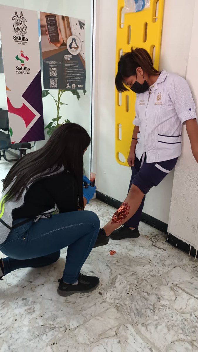 Cicam20's tweet photo. La Unidad Interna, encabezada por el alcalde @chema_fraustro da cumplimiento con Simulacro 2023 por el día Nacional de Protección Civil.#Cicam @alejandroluna_f @SaltilloGob  @CarlosAEstradaF @JuanCarlosViGa @SaltilloPC https://t.co/agW1AA9q0R