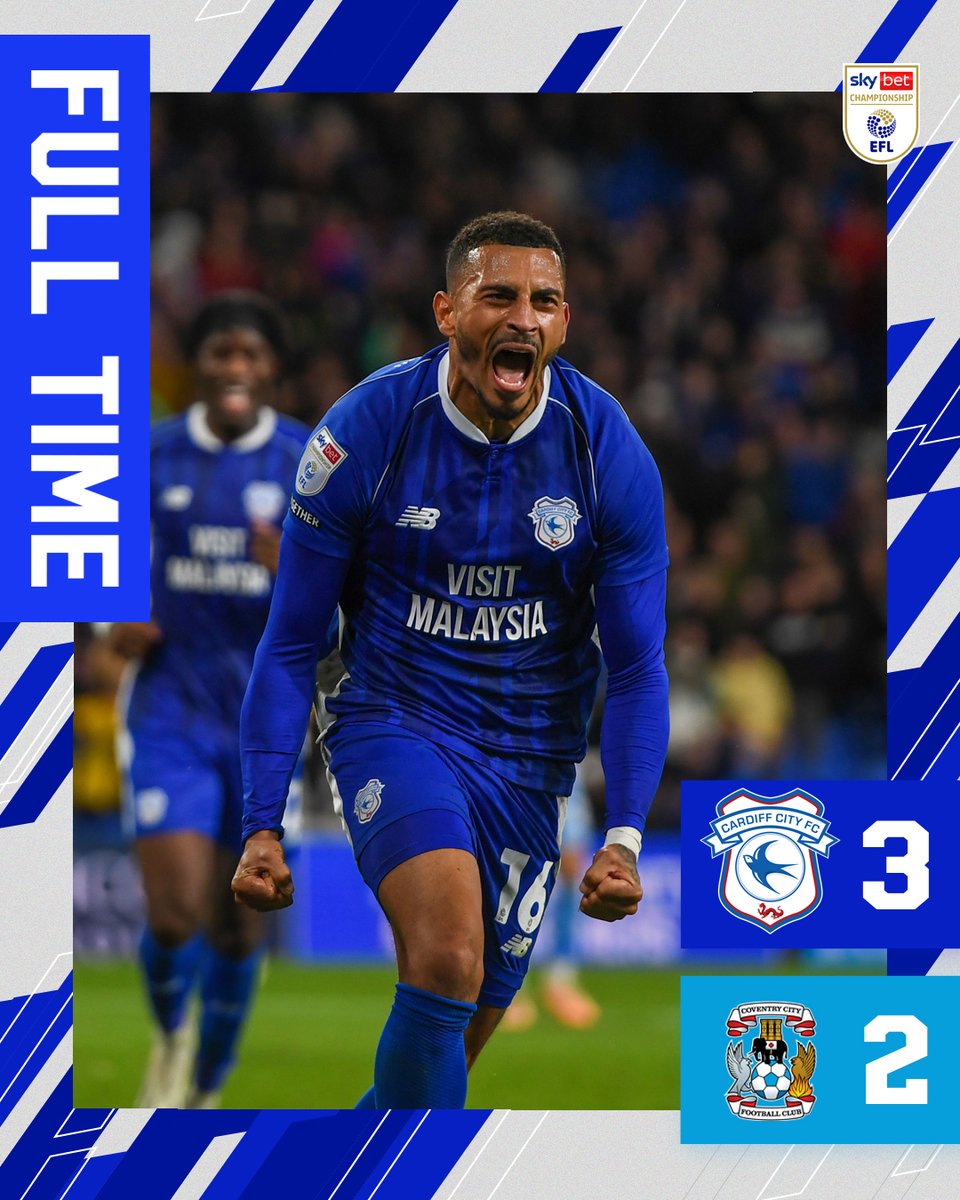 Cardiff City FC on X: Back-to-back wins in the capital! 💙 #CityAsOne   / X