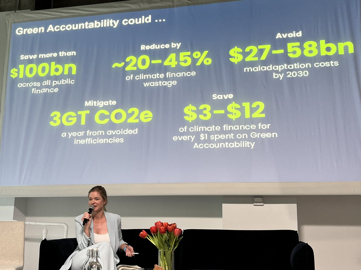 michaeljarvisdc's tweet photo. Why #greenaccountability offers a $100bn prize for a more equitable effective climate response. Katherine Stodulka introduces the headline numbers #ClimateWeekNYC in new report from @SYSTEMIQ_Ltd @GPSA_org @TAInitiative https://t.co/OYPABR7q9b