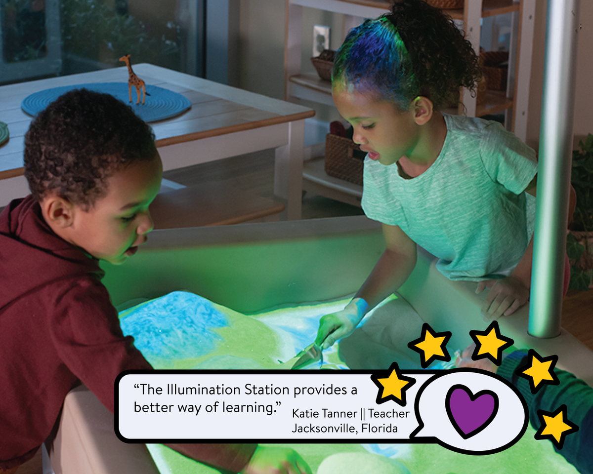 🌟 Discover innovative AR technology with the Illumination Station! Meet Katie, a passionate teacher who says, 'The Illumination Station provides a better way of learning.' Dive into the story: bit.ly/3qZ0LA7 #Education #IlluminationStation #KaplanCo