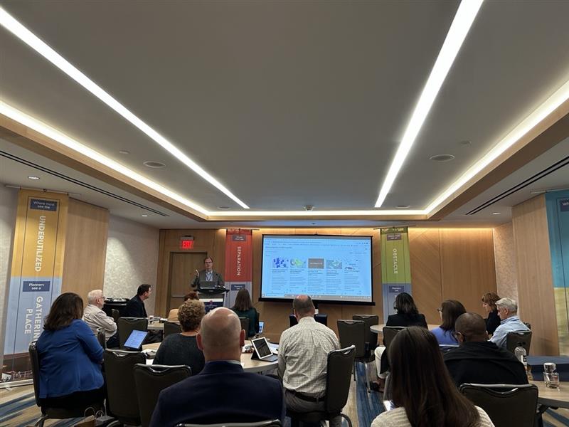 APAadvocates's tweet photo. Next up, @RKeithCooke shared resources advocates can use to illustrate the housing needs of their community. @Esri has a suite of maps that translate housing data into visuals they can share with their Congresspeople. #APAFlyIn23 #ItTakesAPlanner https://t.co/lXOMGhLuY2 https://t.co/mpmnvT0rt9