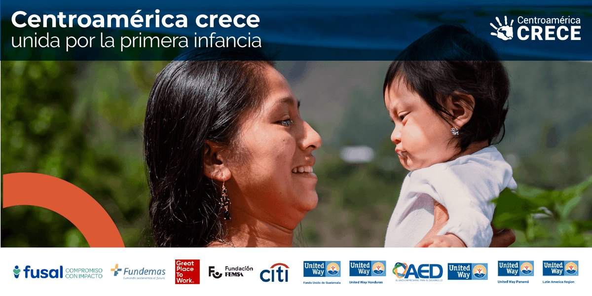 ¿Sabías qué en la región trabajamos por la primera infancia en conjunto con otras organizaciones? Te contamos sobre Centroamérica Crece en este hilo 🧵