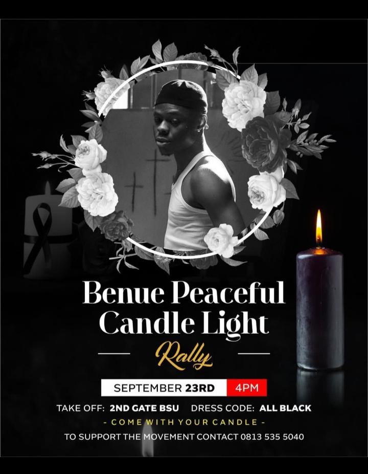 FunSZN's tweet photo. @OGBdeyforyou BENUE FOR MOHBAD 23RD!
#Justice4Mohbad #imole https://t.co/glWeB3ZcJd