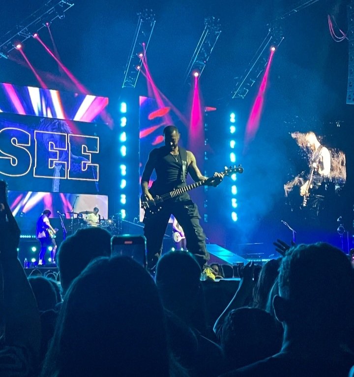 stoddart62's tweet photo. Don't you just love it when you're just about to go to bed early to read and No 2 daughter phones you from the Busted concert so you can song along!!  💕💕 https://t.co/ikwOs1eKuk