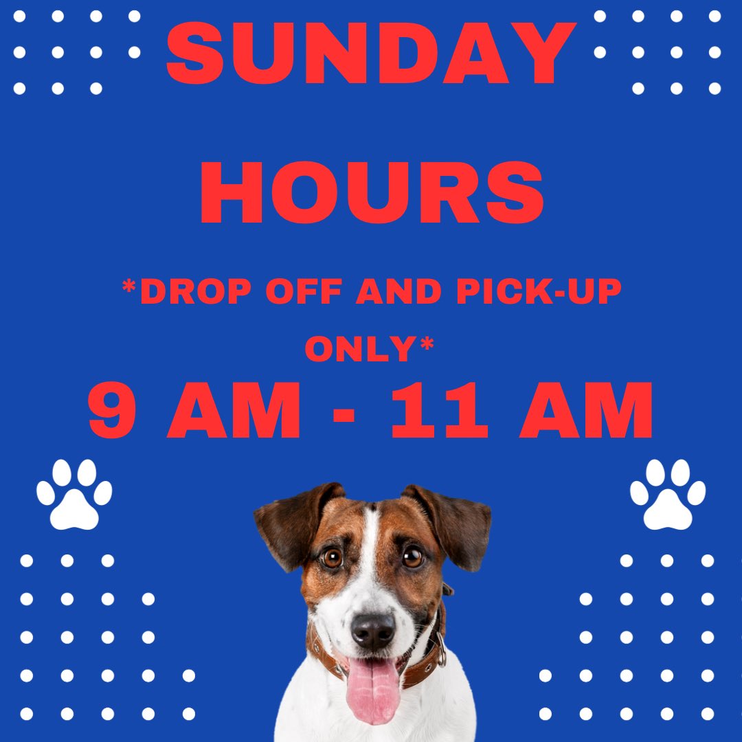 WhataRuffLife's tweet photo. Weekend Hours‼️ https://t.co/sKLtPDOWnO
