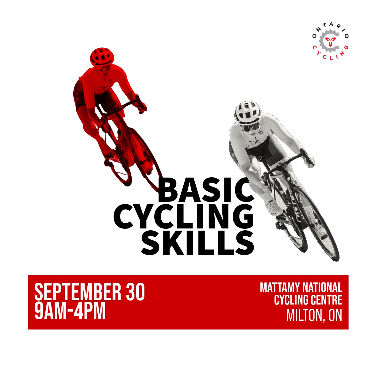 Registration is closing soon. 🚨 Are you ready for a career in coaching? Join Learning Facilitator Jenny Trew for the Basic Cycling Skills on September 30 . 
✒️ ontariocycling.org/event/bcs0923/
#DiscoverOntarioCycling #Coaching #Track