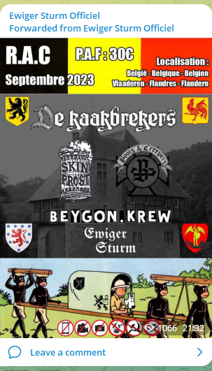 v_geuzen's tweet photo. wanneer zwitserse #nazi folk (#ijzerwake volgend jaar ?) in #belgium over de #ss komt zingen en zoveel mogelijk geheim probeert te houden https://t.co/v3t9ex0I61