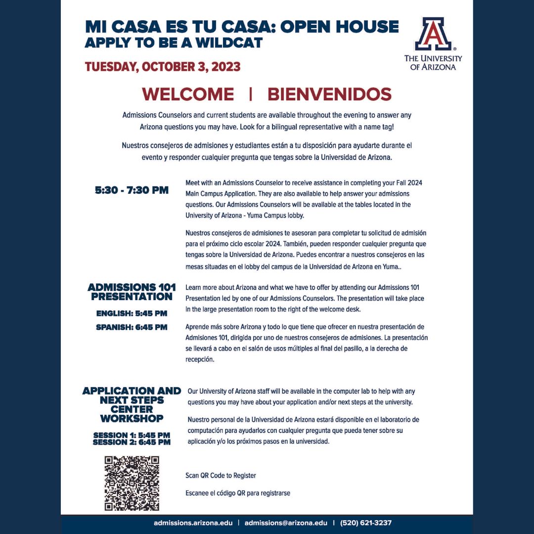 AwcTransfer's tweet photo. #uayuma #futurewildcat #universityofarizona #arizonawestern #transferstudents https://t.co/QstDiS7juH