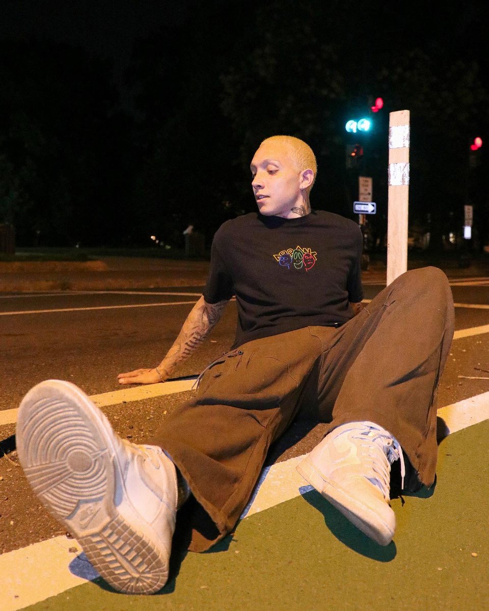 AbrantCo's tweet photo. ABRANT “Self-Titled” Mini Drop. “Emotional Ghost” Tee Black. Full Collection Available Sept 29th 🐦‍⬛ https://t.co/914tmYcH0h