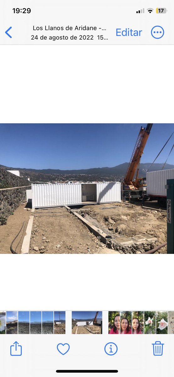 FloriselaR's tweet photo. 2 años tras el volcan ¿Cómo estamos? Los menos en un contenedor otros de hotel, los muchos en casas de familias y  resto se ha ido. Lo peor la ayuda por pérdida de vivienda se niega por errores burocráticos y afectados sin dinero en Juzgados luchando.

#MásCanarias https://t.co/NWbs5ONUMs