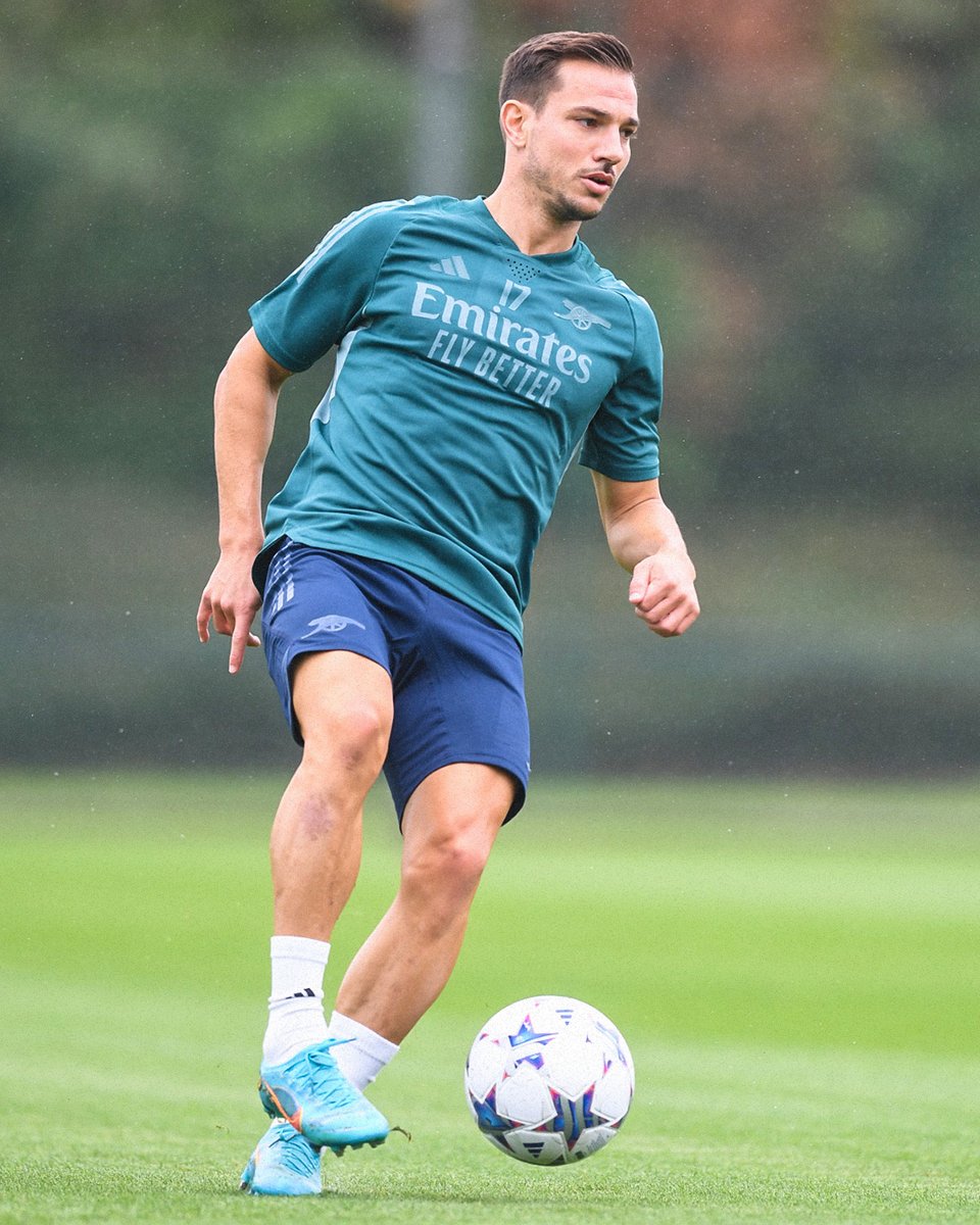 Full focus on the start of our Champions League campaign 💪🏻📷 #Arsenal #Work #Training #Focus