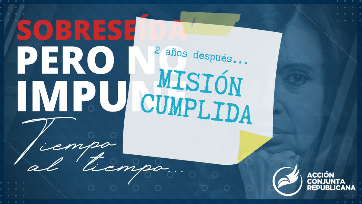conjunta_accion's tweet photo. 💎⚖️| ÉPICA DE LA REPÚBLICA

Empezamos en Nov-2021 durante la etapa de definición de Hotesur &amp; Los Sauces en TOF 5 que debía llevarla a juicio y, sobre la hora, "barrieron" todo debajo de la alfombra. La impunidad se lució... Pero no aflojamos.

HILO 🧵 https://t.co/Ao1mwA2gUg