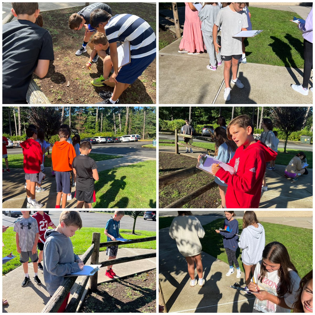 Team 1 had a great time observing the four spheres at school today! <a href="/Team1Ems/">EMSTeam1</a> <a href="/WPSEisenhower/">Eisenhower Middle School</a>