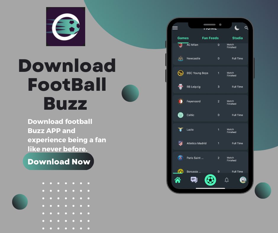 FootballbuzzApp's tweet image. Catch all the UEFA Champions League updates, bants, and analysis only on the Football Buzz App.

Click the link below to download 📲
linkmix.co/11095825

Football Buzz App is your number-one football community.
#UCL #uefa #footballbuzz