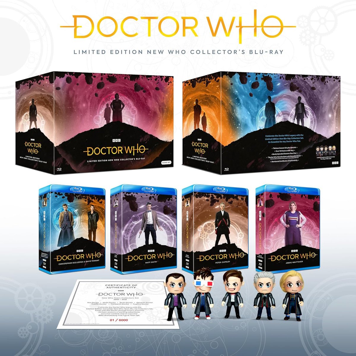 Preorder Doctor Who Limited Edition Complete New Who Collector's Blu-ray at Amazon #ad 
amzn.to/46jNroG

#doctorwho #doctorwhoredacted #bbc #blueray #dvd #uhd #4k #popholmes