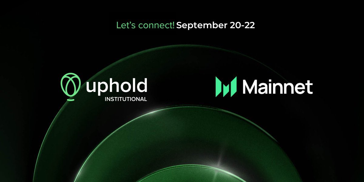 MHiesboeck's tweet photo. 🏙️ Will you be in NYC for @MessariCrypto’s annual #Mainnet2023 summit? 

Arrange a meeting with @UpholdInc‘s Institutional team &amp; find out how we can provide an edge to institutional investors: https://t.co/rHm2s3gLqT https://t.co/0GOpNRBQgw