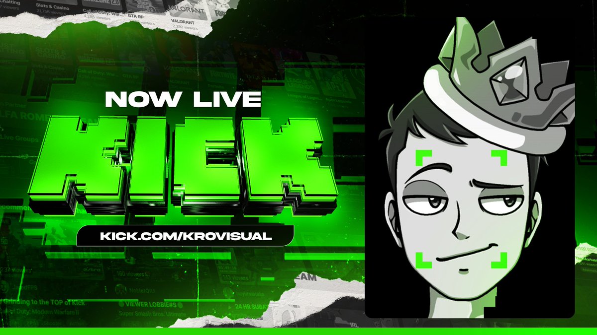 First stream back in a month! 

Come hang out while I rage on Rocket League <3
<a href="/streamspired/">streamspired</a> 

kick.com/search?q=krovi…