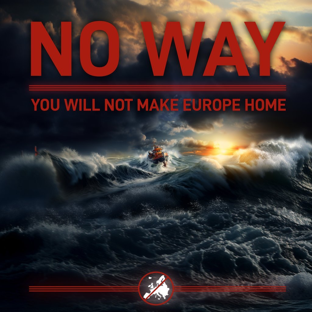 grabenbaer's tweet photo. @welt #Noway #sovereignborders #lampedusa #Remigration https://t.co/pH5gfu722c