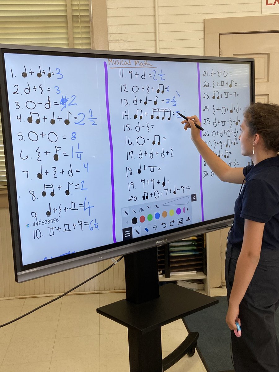 PaulineReimers's tweet image. Last week- history of the Star Spangled Banner and geography. This week - math in chorus. That’s how we do cross curriculum @sfcms 
#advocate1  #71stcms
#ccsartsed