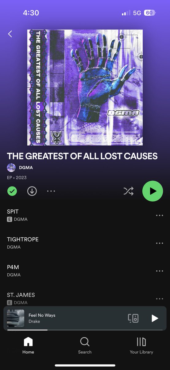 Forgot to tell twitter we dropped an EP