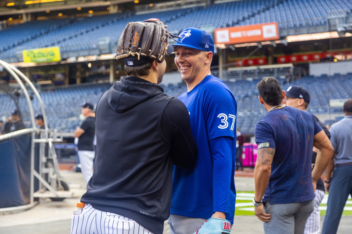 BlueJays's tweet photo. Welcome Back to New York, Chad Green! #NextLevel https://t.co/iA1Xqw8YOQ