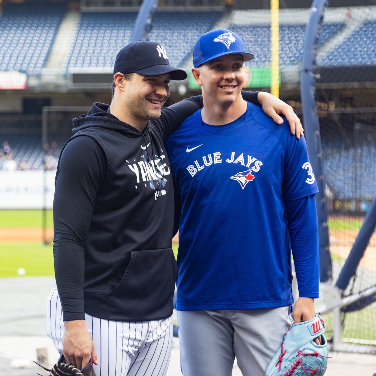 BlueJays's tweet photo. Welcome Back to New York, Chad Green! #NextLevel https://t.co/iA1Xqw8YOQ
