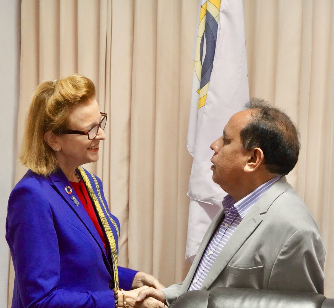 WiesenC's tweet photo. Delighted to sign agreement with 🇹🇱HE Tomás Cabral Minister of State Administration &amp; @UNDPTimorLeste for $US 1 mill to extend ‘Balkaun Uniko’ network to deliver public services to citizens combining e-design with local human interface. 🔑 to accelerating #SDGs for all Timorese🇹🇱 https://t.co/y8Nol11nJ8