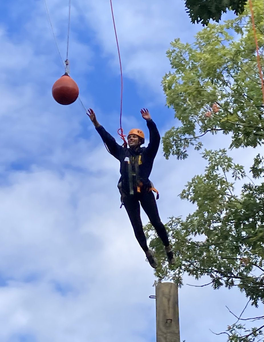 StevePassinault's tweet photo. A great day of bonding and fun for the FHC Class of 24 at their Senior Retreat! #rangerpride #onehat https://t.co/qYfV7AIH5N
