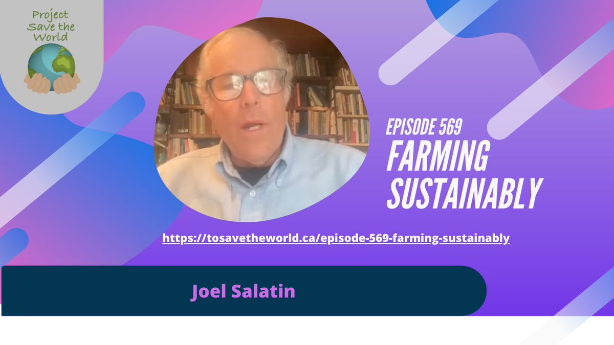 MettaSpencer's tweet photo. Joel Salatin has turned a degraded farm into one that with 8 percent organic matter in its soil – which he attributes to using perennial plants, which can sequester large amounts of carbon and which are hosts to methanotropic bacteria. https://t.co/TXYhrUOOR0. https://t.co/fnpQMy9aAw