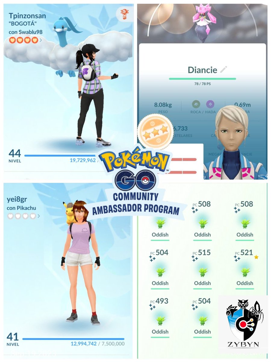 ZYBYN1's tweet photo. Bueno y ya que el juego nos dio un tiempo con tanto evento... Y para organizar a nuestros ganadores de #gofest2023 y #missionday de Oddish... @PokemonGoApp, más info: En Discord: https://t.co/RmujN96XZh
#CommunityAmbassadorProgram
#GottaCatchEmAll mañana en #legendaryhour https://t.co/D6frXn9xwM