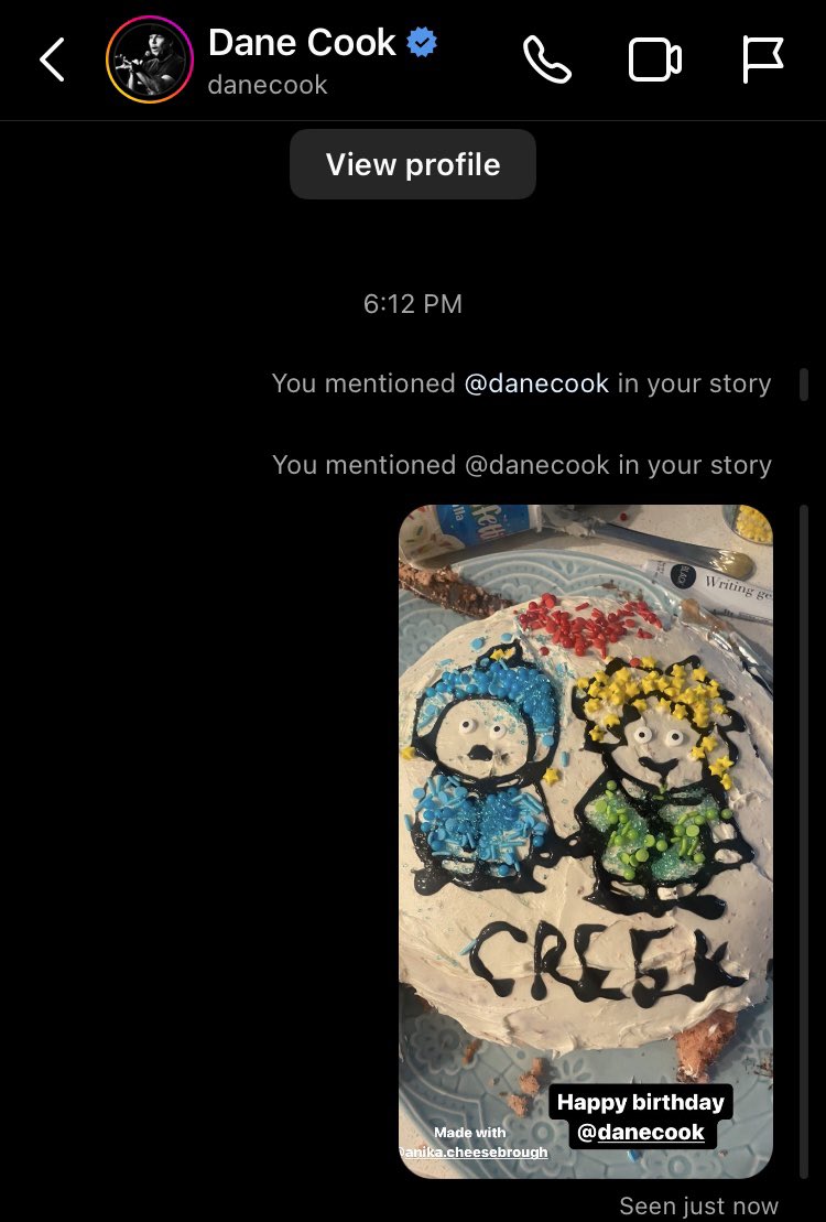 pauldanoirlgf's tweet photo. thinking abt the cake me and @s0ck_egg made for Dane Cook’s bday #creek #southpark https://t.co/6cHRbe8SbQ