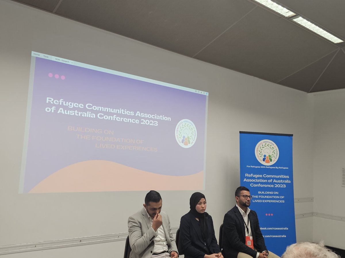HValiyff's tweet photo. #RCAA 2023 conference .
I am very happy to attend this conference, hearing stories from community youth about their success stories and refugee issues in Australia. #Uyghurs in Australia can use use platforms to share their stories. https://t.co/qvzHskvBX9